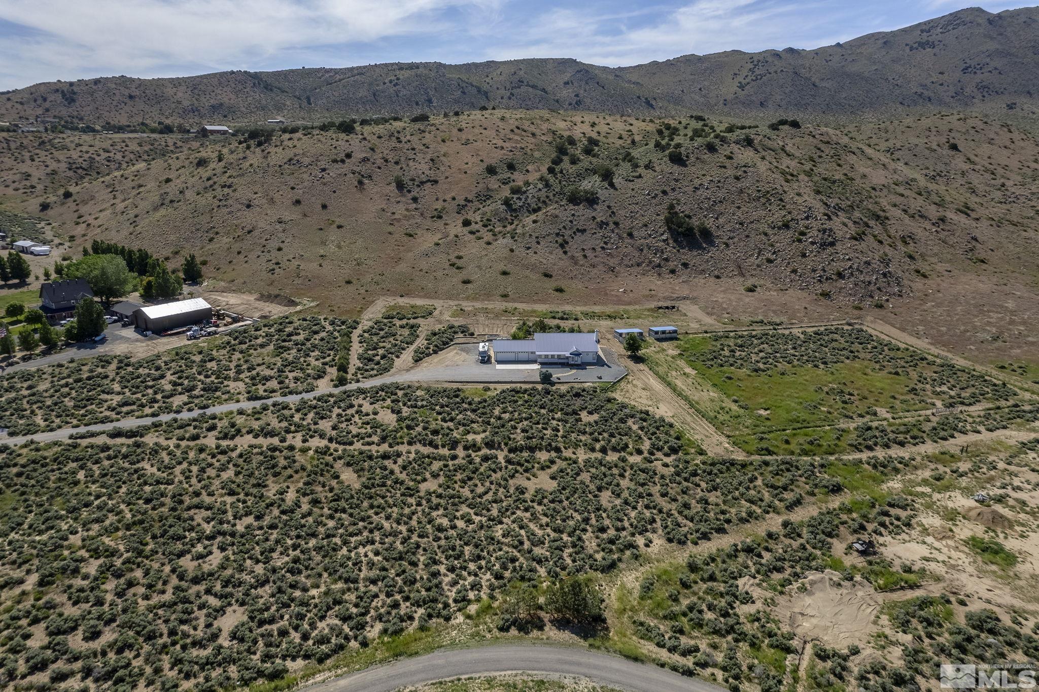 1352 Antelope Valley Road Reno, NV 89506 - Photo 30 of 36 a aerial view of a yard