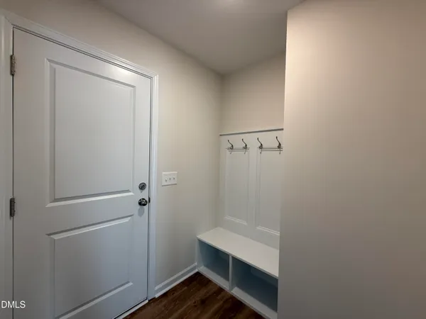 a room with storage