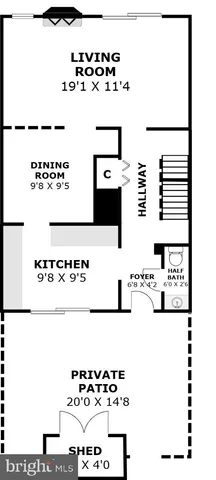 a picture of a bathroom with a window