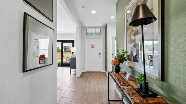a view of a hallway