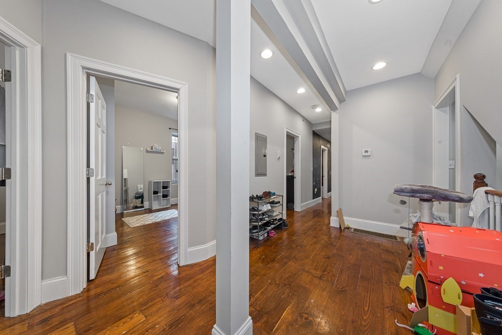 16 Sewall Street Boston, MA 02120 - Photo 15 of 42 a view of a hallway with a living room