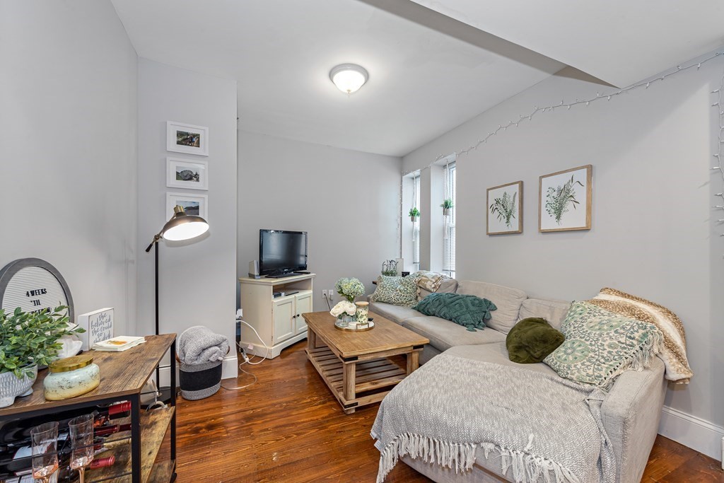16 Sewall Street Boston, MA 02120 - Photo 5 of 42 a living room with furniture and wooden floor