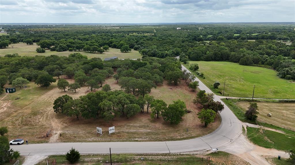 1895 Sunflower Road, Unit LOT 2 Paradise, TX 76073 - Photo 12 of 25 an aerial view of a house with a yard and lake view