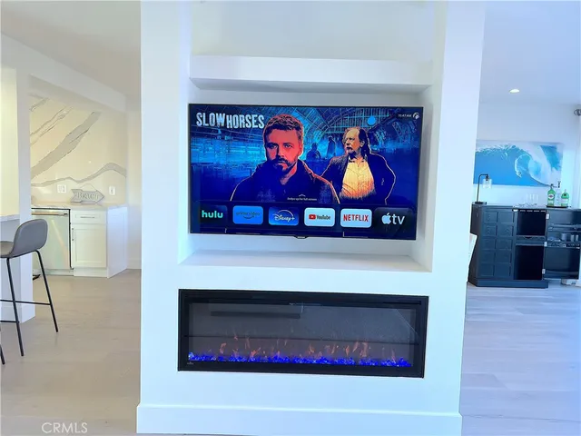 a view of outdoor space with seating area