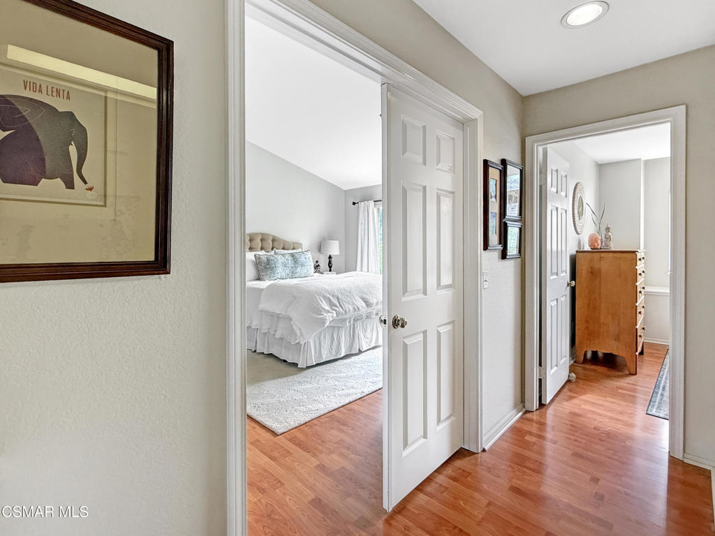 264 Ridgeton Lane, Unit B Simi Valley, CA 93065 - Photo 25 of 32 a view of a bedroom from a hallway