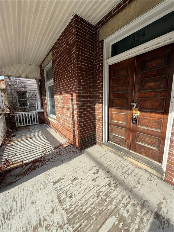 324 West New Castle Street Butler, PA 16001 - Photo 3 of 16 a view of backyard with deck