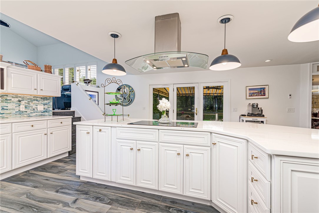 48 Wright Lane Jamestown, RI 02835 - Photo 24 of 48 Wonderfully updated kitchen with cooktop with exhaust hood