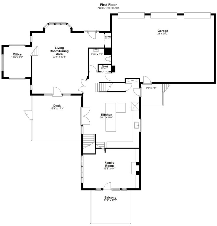 48 Wright Lane Jamestown, RI 02835 - Photo 47 of 48 1st floor plan