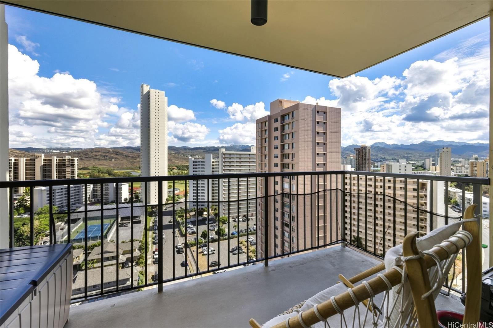 3161 Ala Ilima Street, Unit 1616 Honolulu, HI 96818 - Photo 2 of 23 a view of city from a balcony