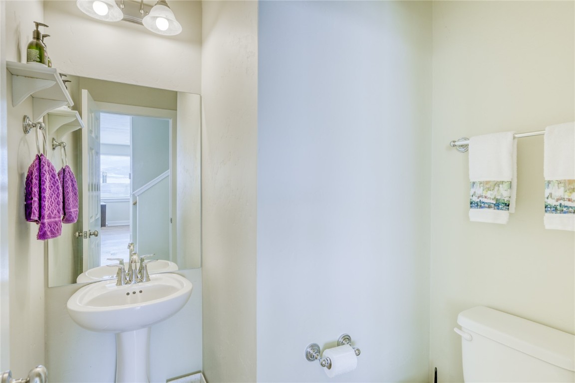 29 Haymaker Street, Unit 2B Silverthorne, CO 80498 - Photo 21 of 28 Half bathroom with toilet