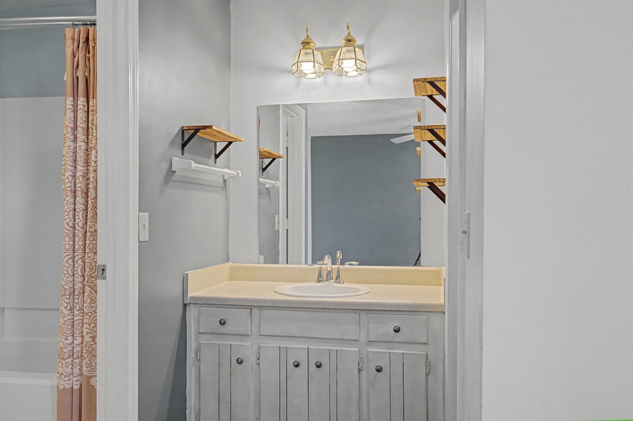 4316 Baton Rouge Drive Hermitage, TN 37076 - Photo 13 of 20 a bathroom with a sink and a mirror