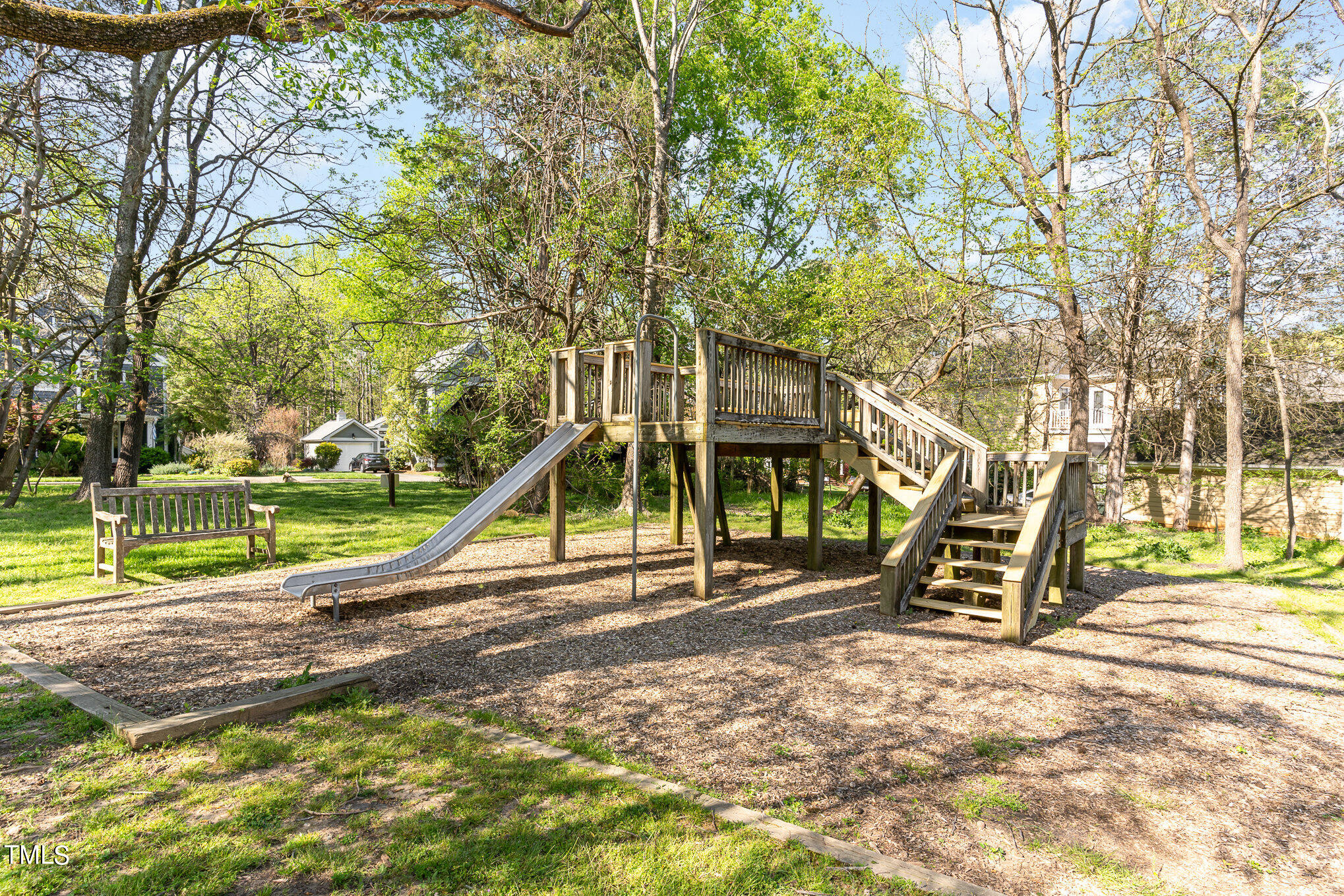 209 Stable Road Carrboro, NC 27510 - Photo 29 of 33 a view of a park with slide