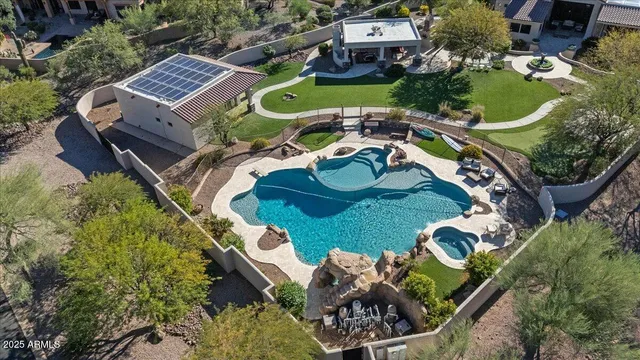 a view of a house with a big yard