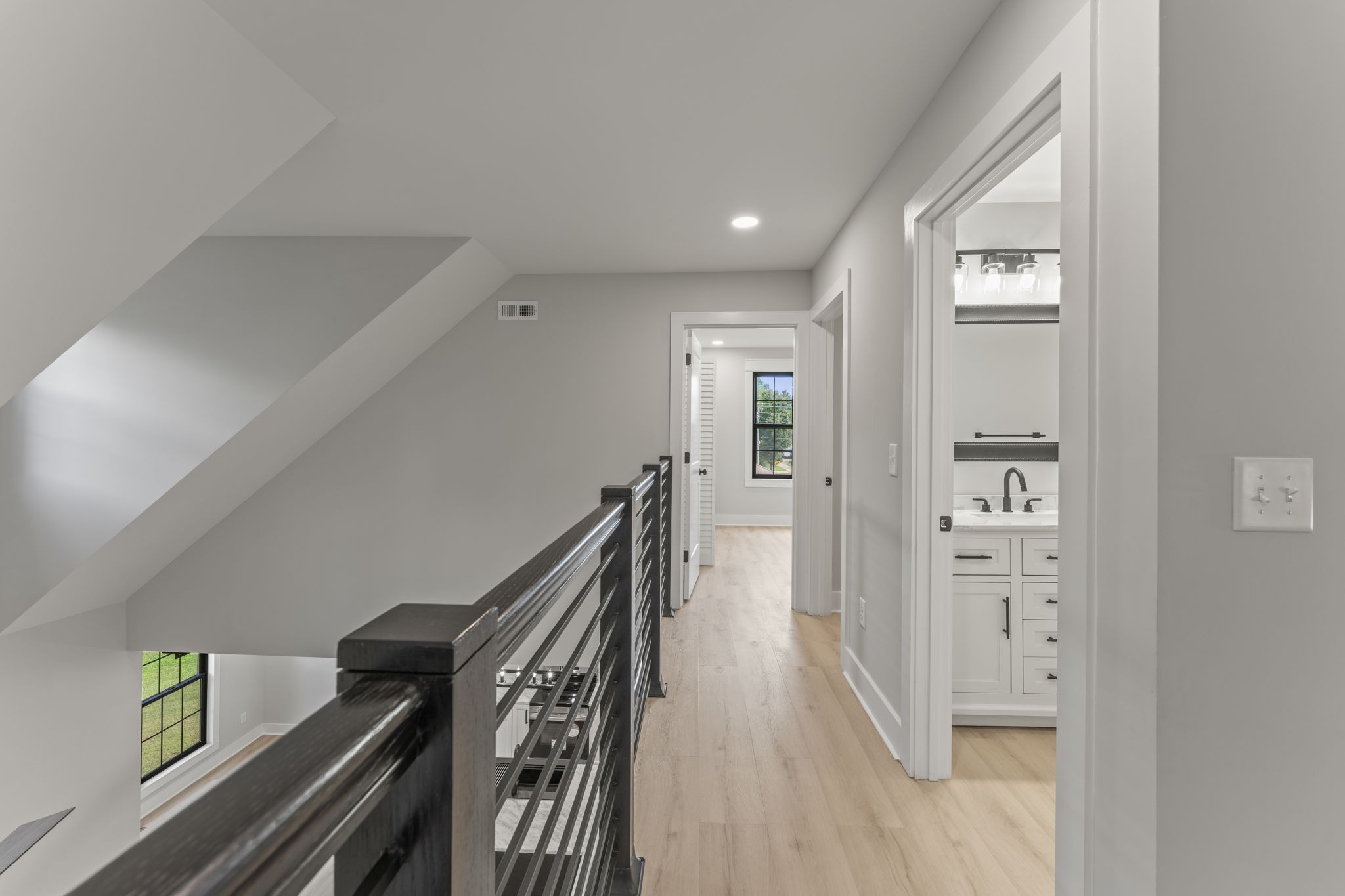 106 5th Avenue North Decherd, TN 37324 - Photo 30 of 50 a view of hallway with stairs