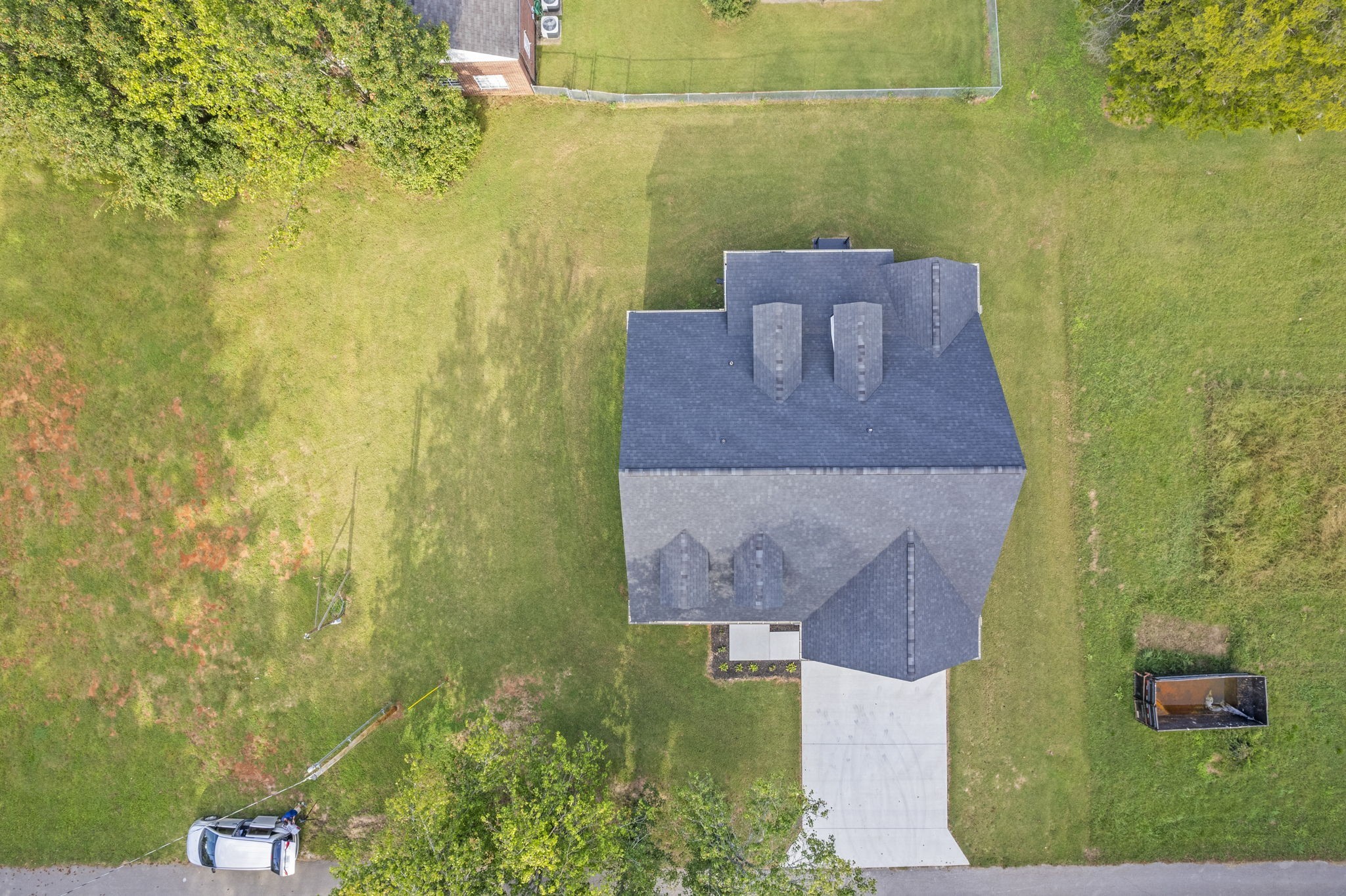 106 5th Avenue North Decherd, TN 37324 - Photo 36 of 50 an aerial view of a house with a yard