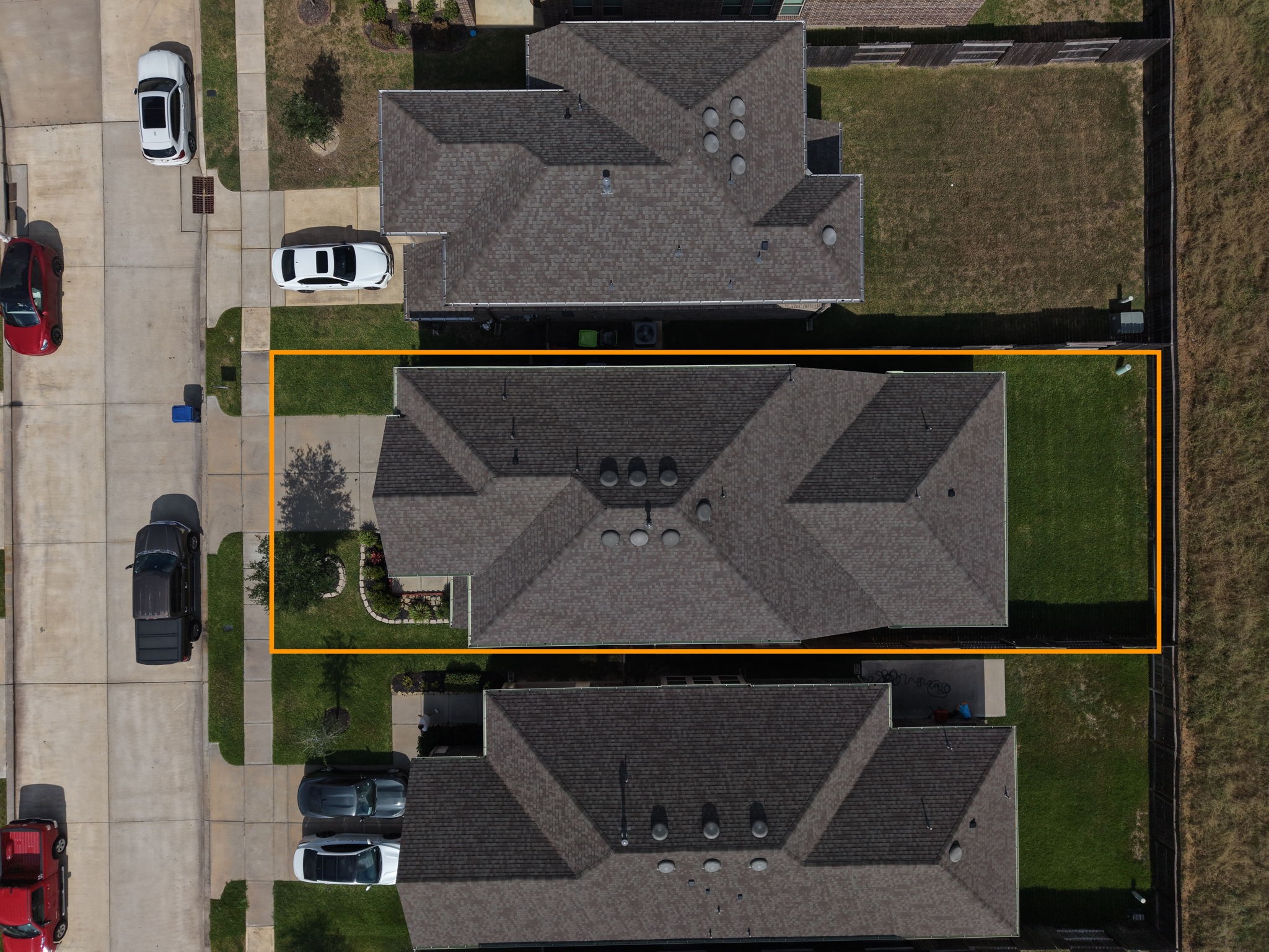 17714 Sugar Magnolia Lane Spring, TX 77379 - Photo 22 of 24 Aerial view showing the home's lot and its place on the street.
