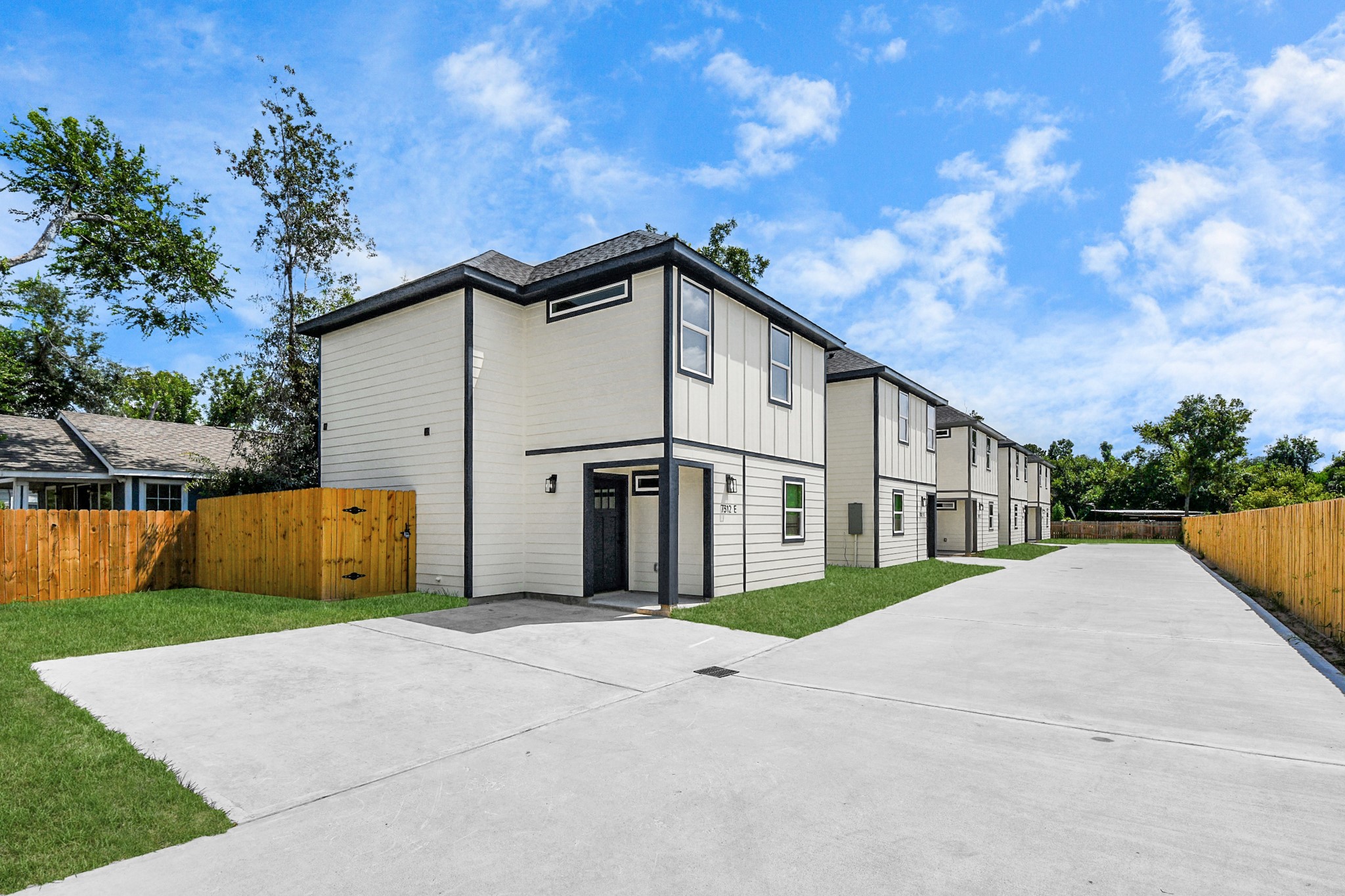 7312 Wileyvale Road, Unit C Houston, TX 77016 - Photo 39 of 39 a view of a house with a yard