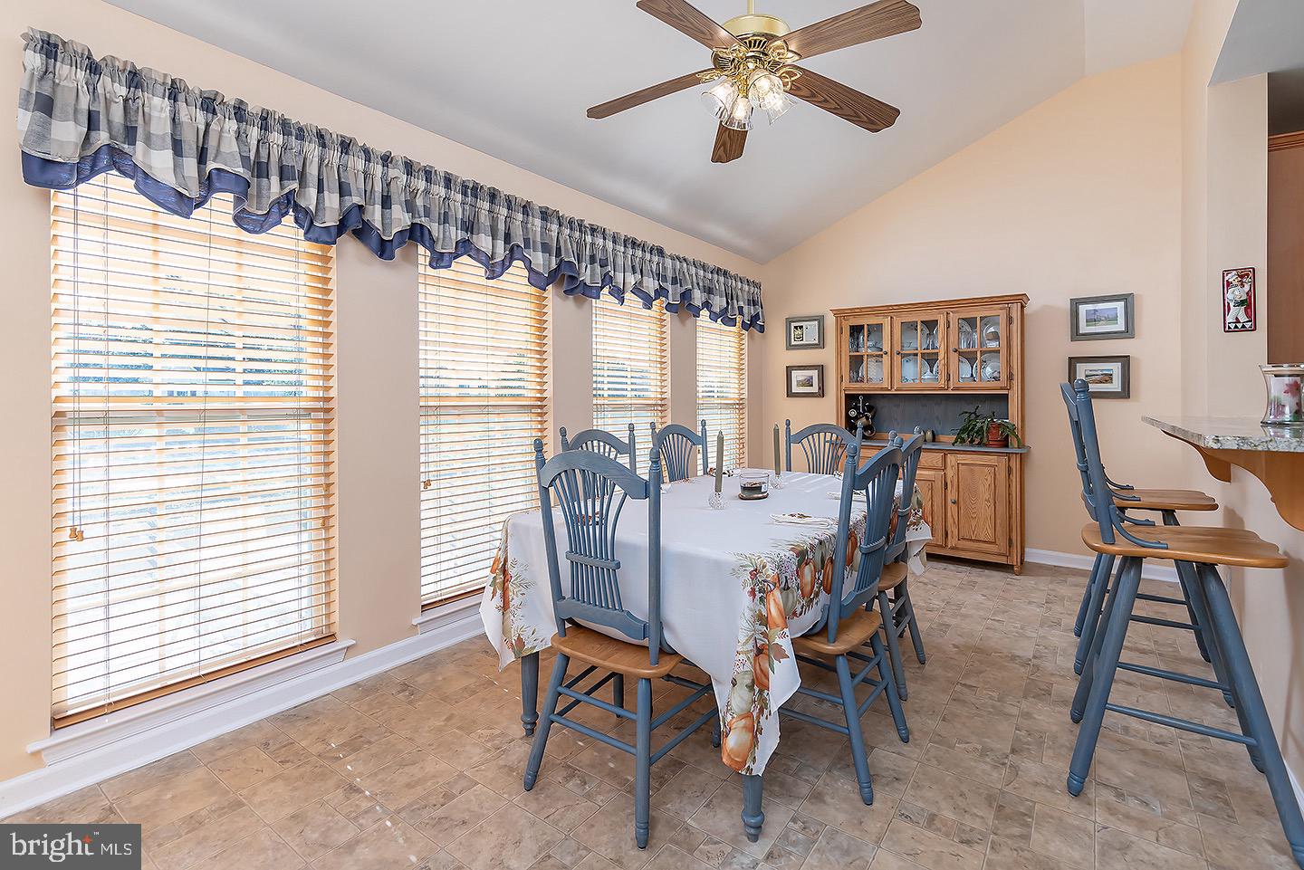 832 Middlesborough Way Mickleton, NJ 08056 - Photo 13 of 57 Bump Out Morning Room vaulted ceiling & fan
