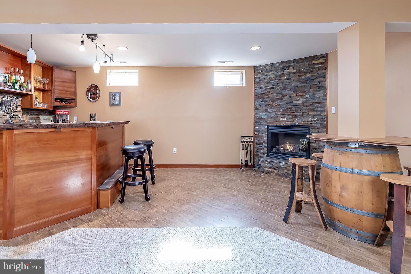 832 Middlesborough Way Mickleton, NJ 08056 - Photo 31 of 57 Finished Basement - Bar Area