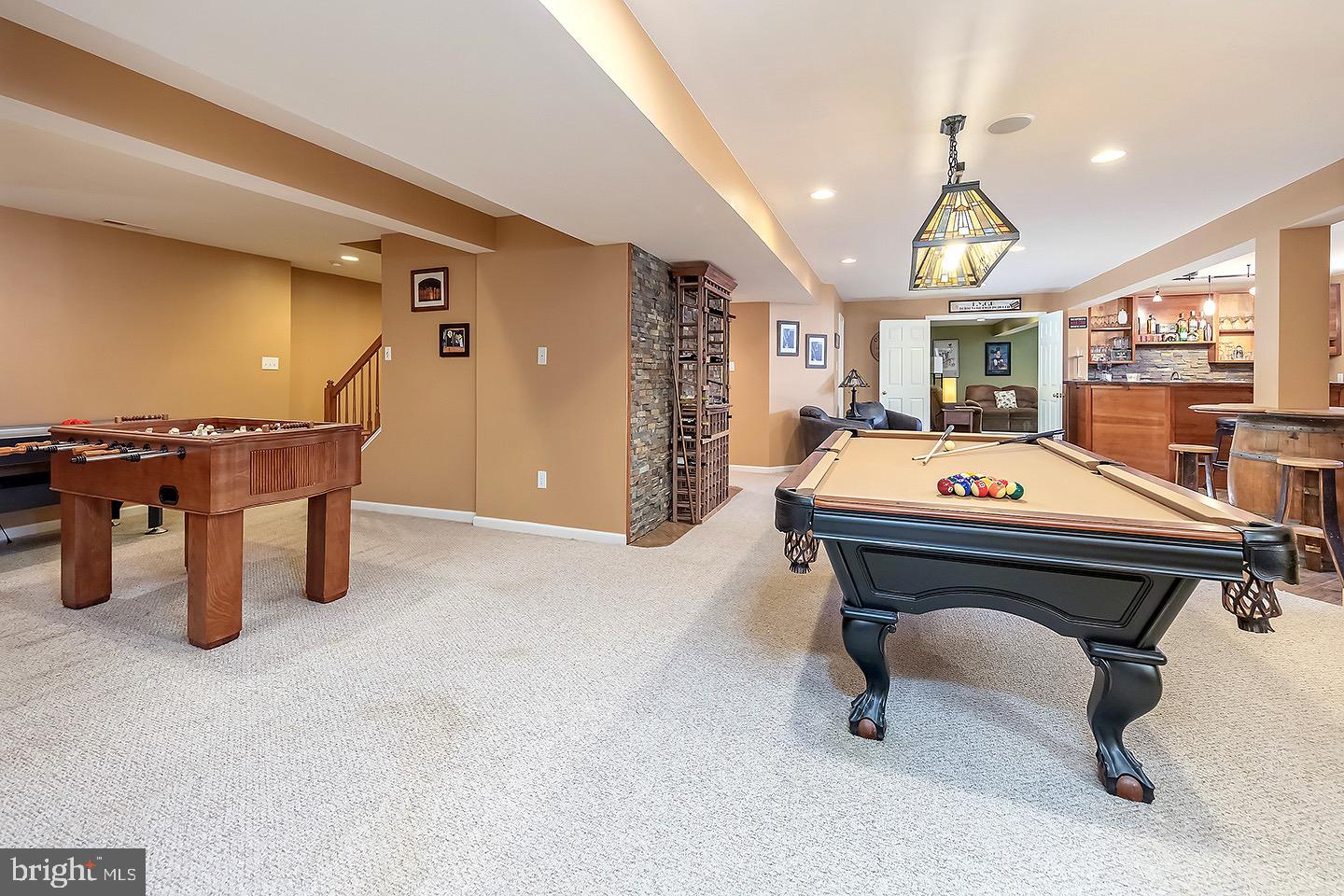 832 Middlesborough Way Mickleton, NJ 08056 - Photo 34 of 57 Finished Basement - game room