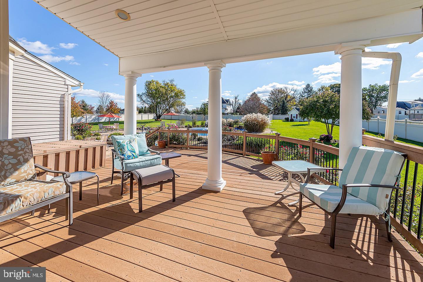 832 Middlesborough Way Mickleton, NJ 08056 - Photo 38 of 57 Deck with Portico