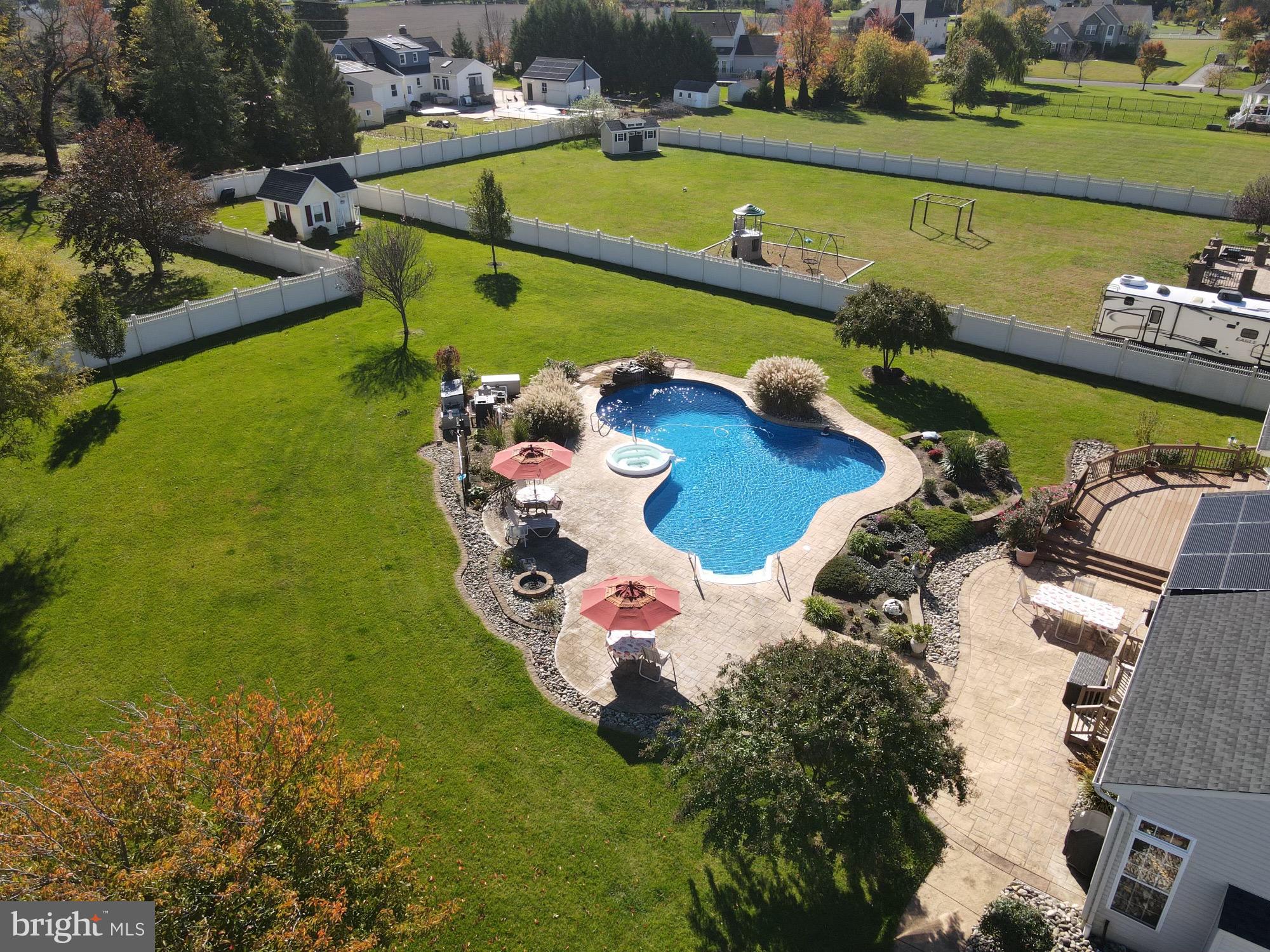 832 Middlesborough Way Mickleton, NJ 08056 - Photo 51 of 57 Pool in back yard