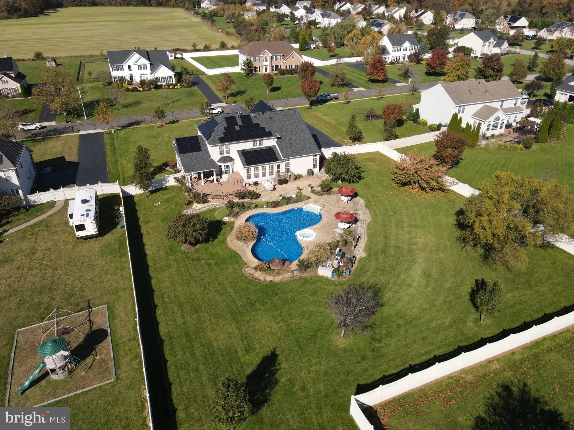 832 Middlesborough Way Mickleton, NJ 08056 - Photo 52 of 57 Back yard drone photo