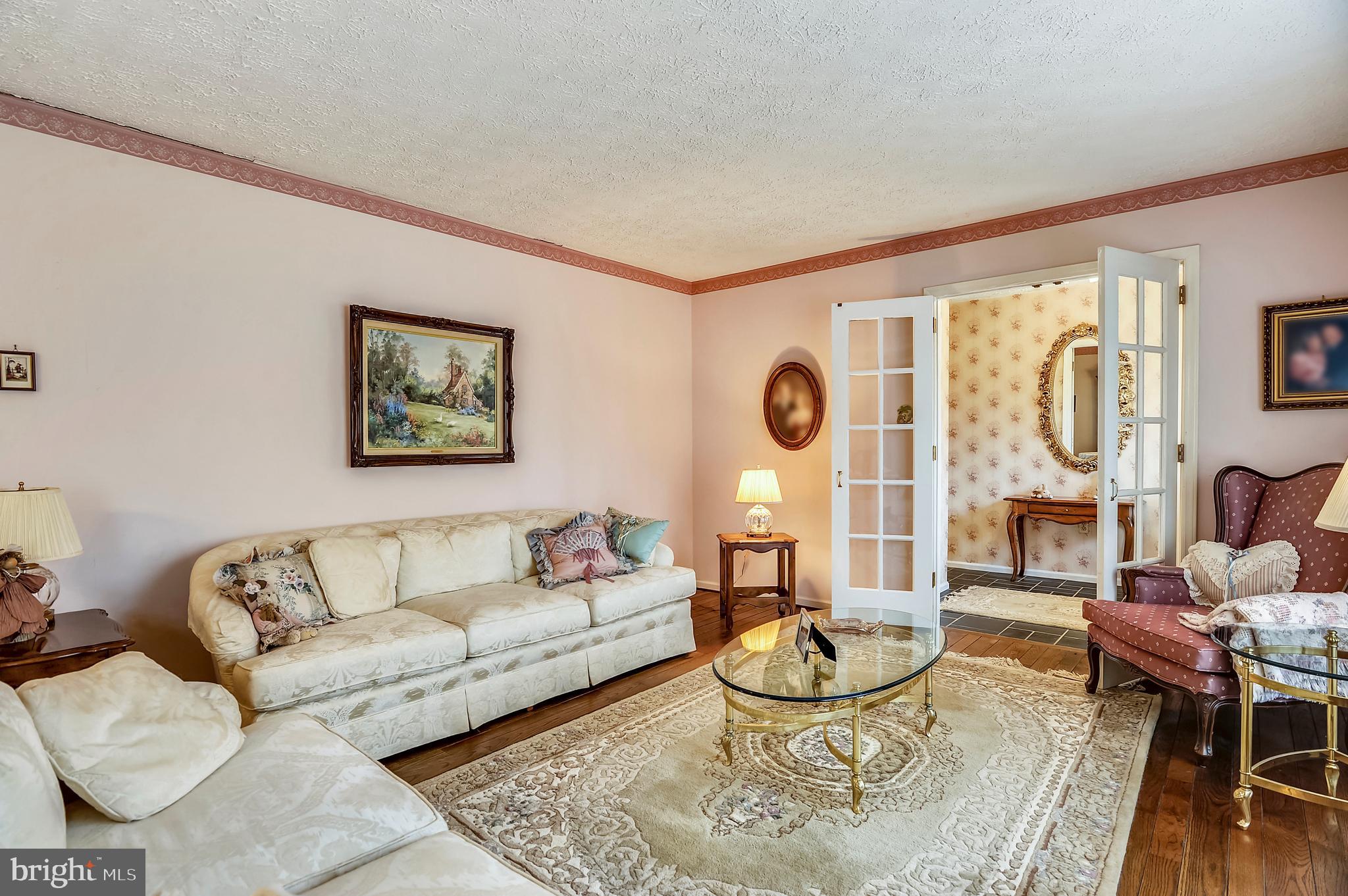 6514 Wilson Road Friendship, MD 20758 - Photo 15 of 38 Living Room w/gleaming Hardwood Flooring