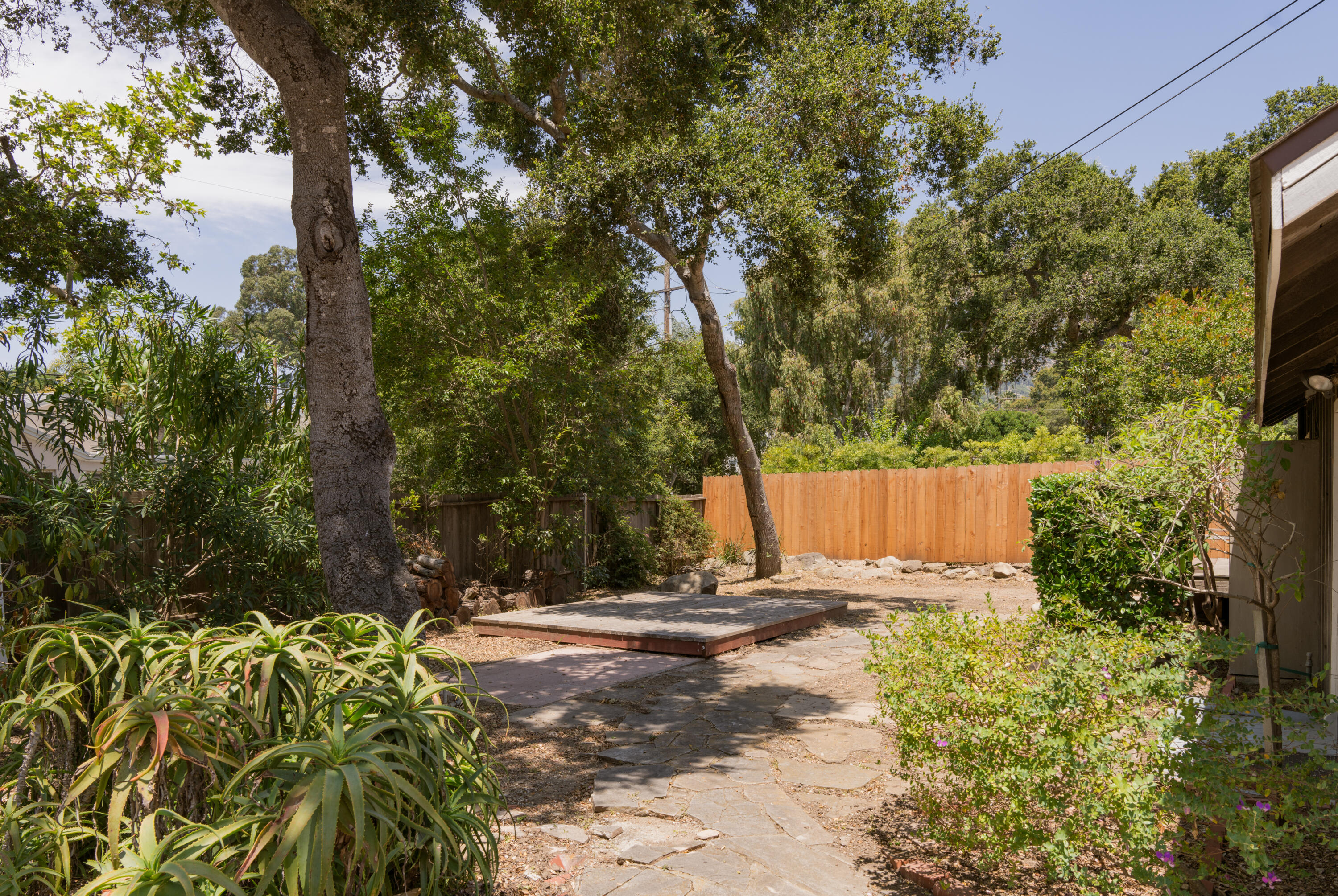 504 Hodges Lane Montecito, CA 93108 - Photo 9 of 14 a view of backyard with tree