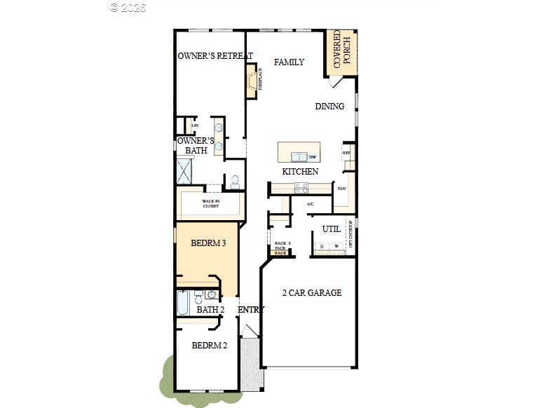 16546 Southwest Deer Terrace Durham, OR 97224 - Photo 4 of 26 a picture of a bench in front of a wall