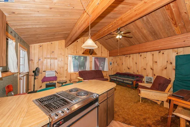 a outdoor living space with patio furniture