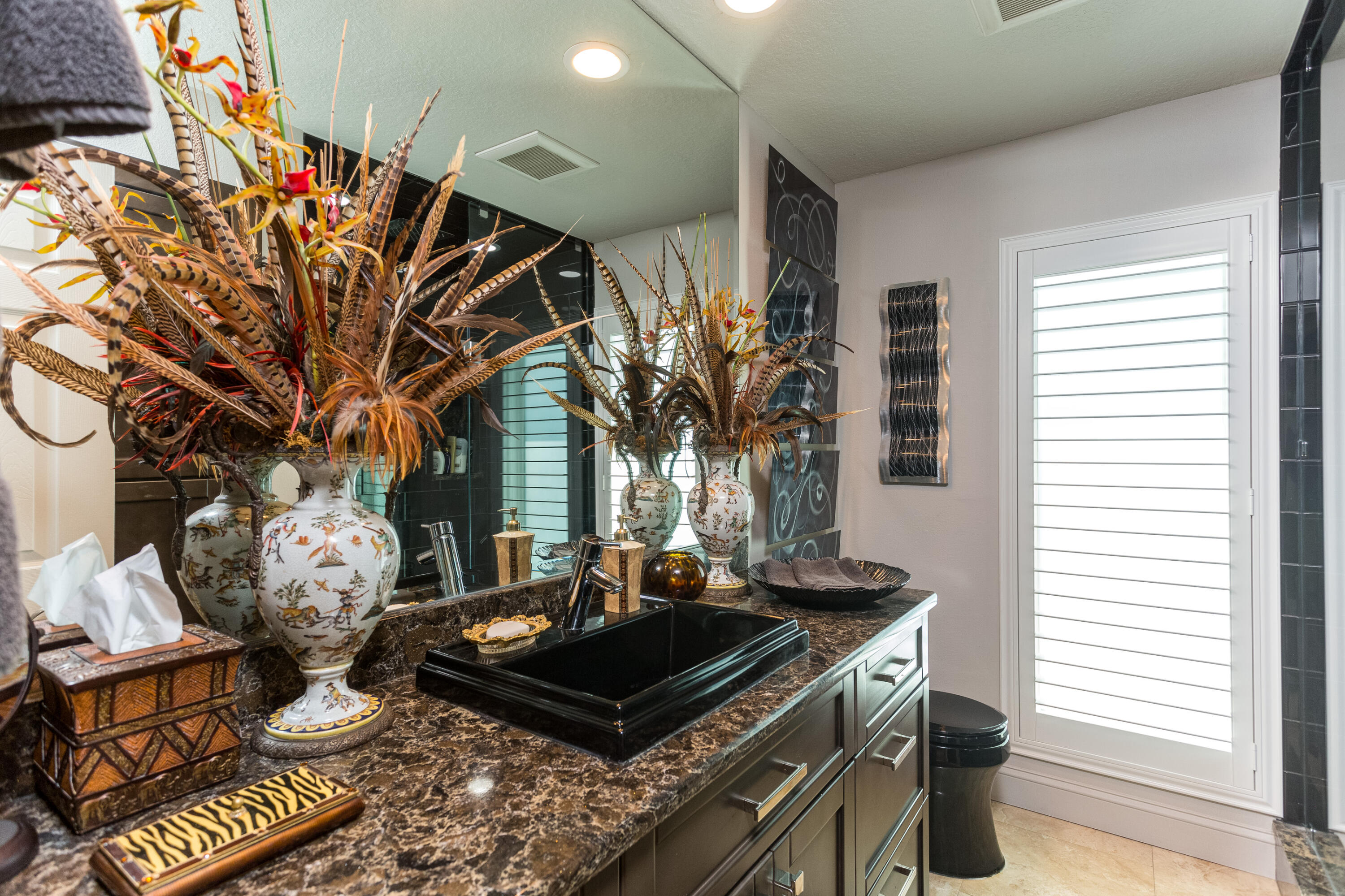 4 Country Club Road Cocoa Beach, FL 32931 - Photo 23 of 38 a living room with fireplace furniture and a window