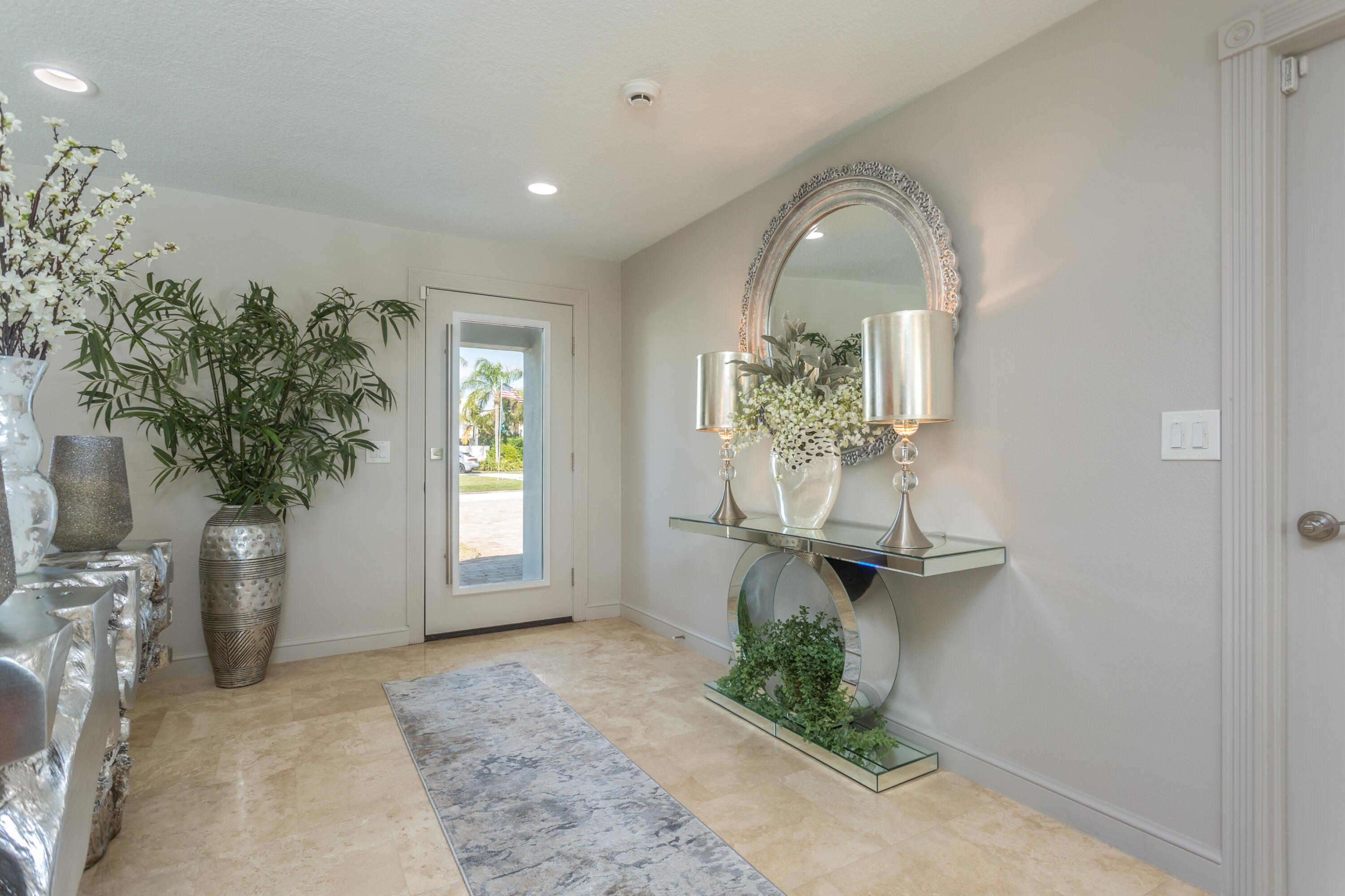 4 Country Club Road Cocoa Beach, FL 32931 - Photo 4 of 38 a view of entryway with livingroom