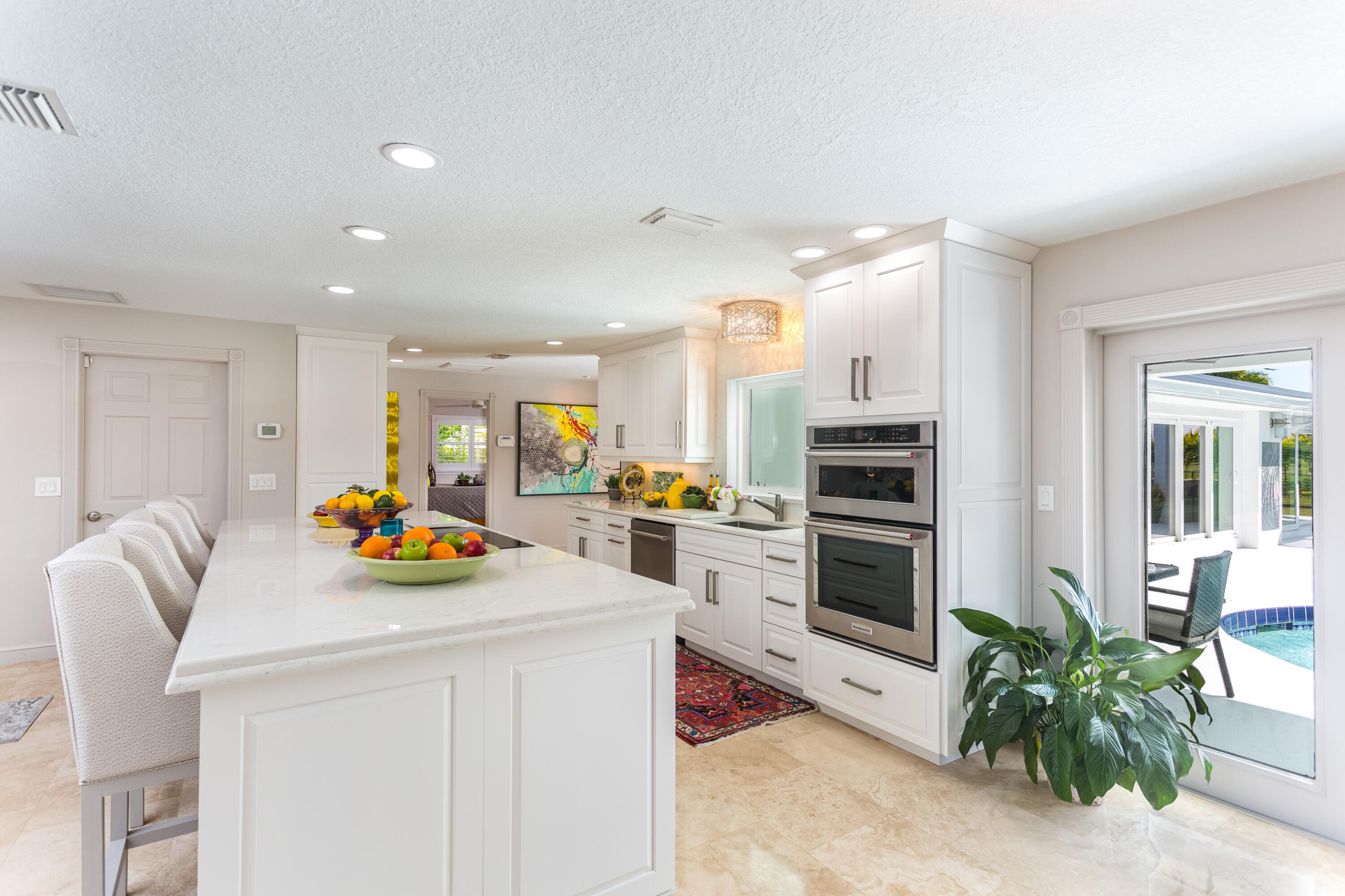 4 Country Club Road Cocoa Beach, FL 32931 - Photo 8 of 38 a view of living room filled with furniture and potted plant