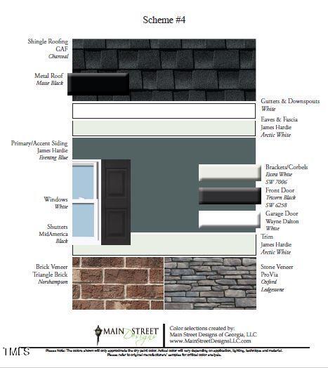 7826 Berry Crest Avenue Raleigh, NC 27617 - Photo 2 of 40 BL28 Color Scheme