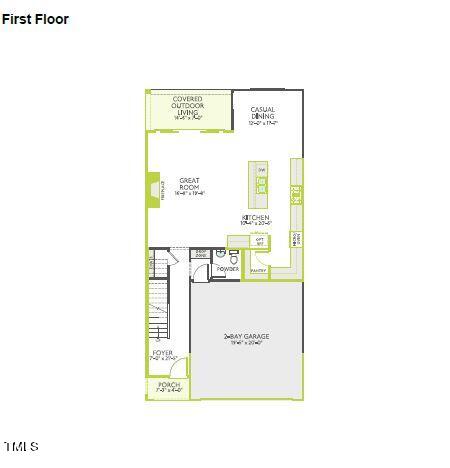 7826 Berry Crest Avenue Raleigh, NC 27617 - Photo 3 of 40 BL28 First Floor