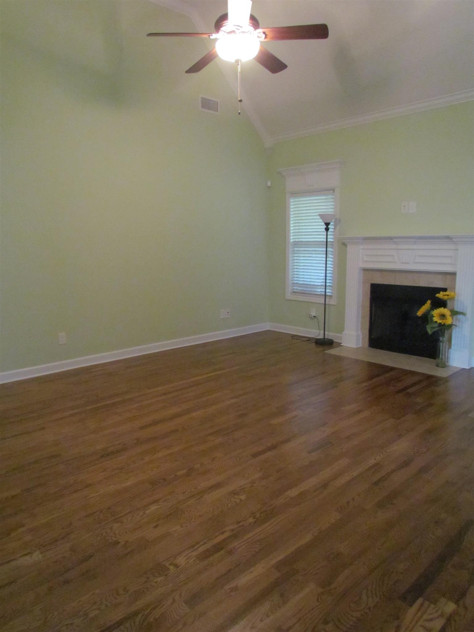 209 Amazonway Ridge Lascassas, TN 37085 - Photo 6 of 27 Your Great Room with Hardwood Flooring, which runs throughout much of the main floor, and a Gas Fireplace!