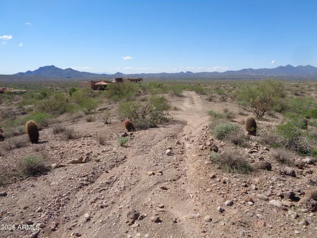 a view of outdoor space and mountain view