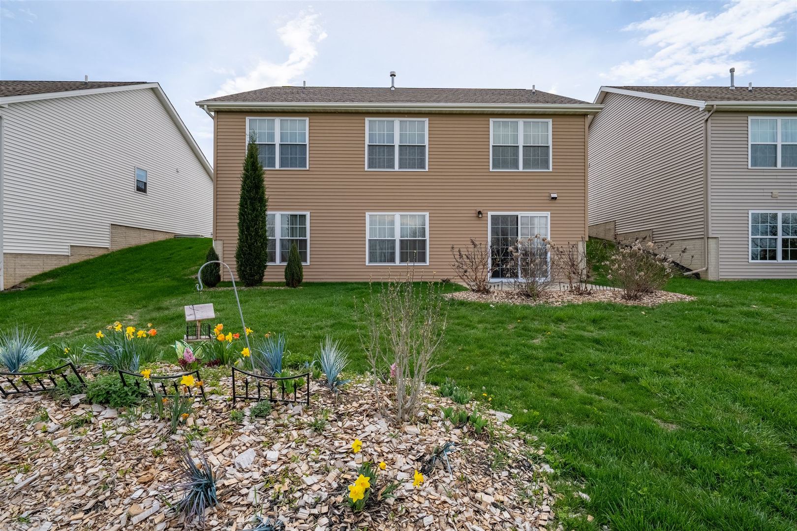 171 Eugene Drive Normal, IL 61761 - Photo 27 of 29 a front view of house with yard and green space