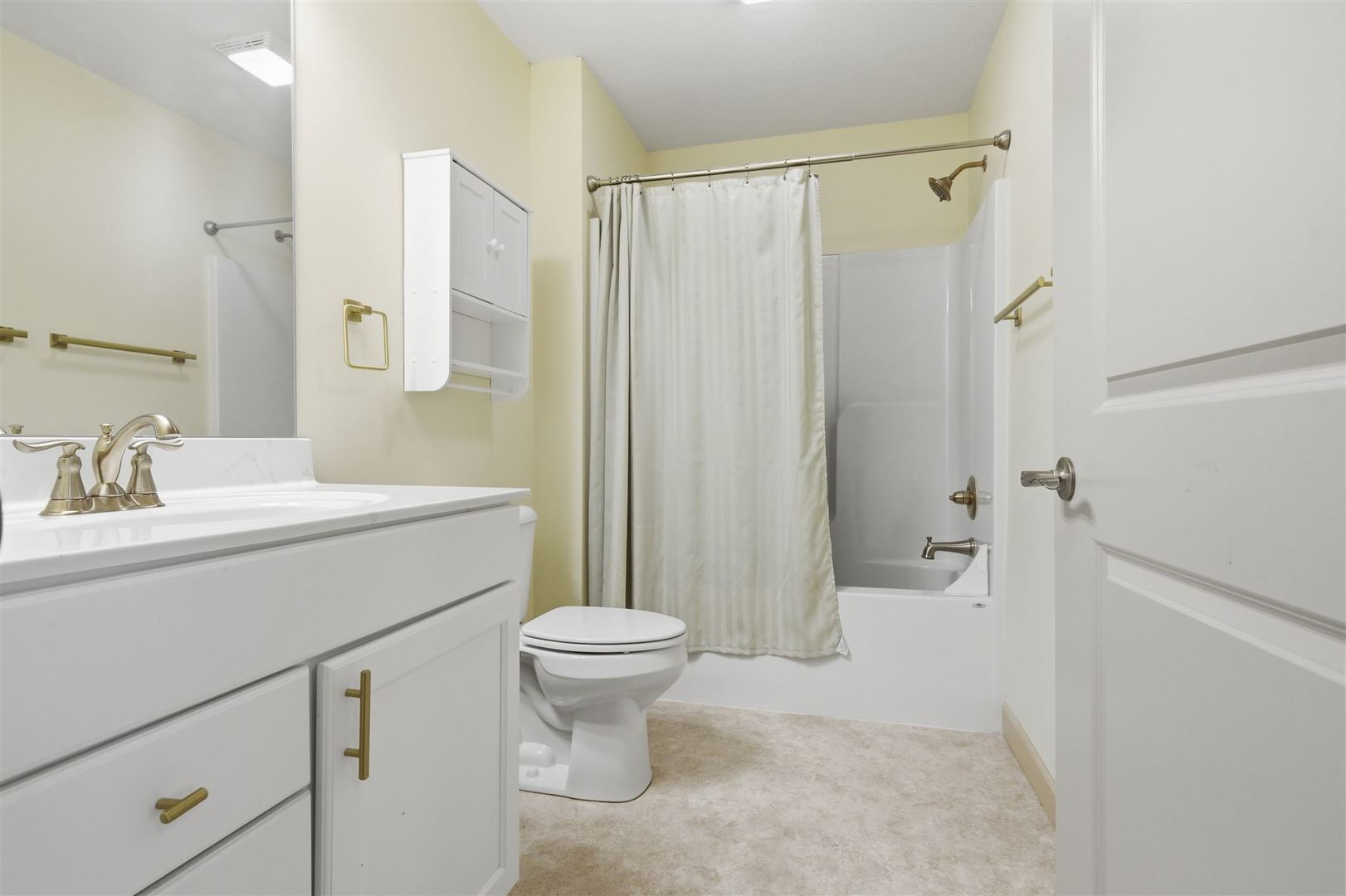 171 Eugene Drive Normal, IL 61761 - Photo 8 of 29 a bathroom with a sink a toilet and shower