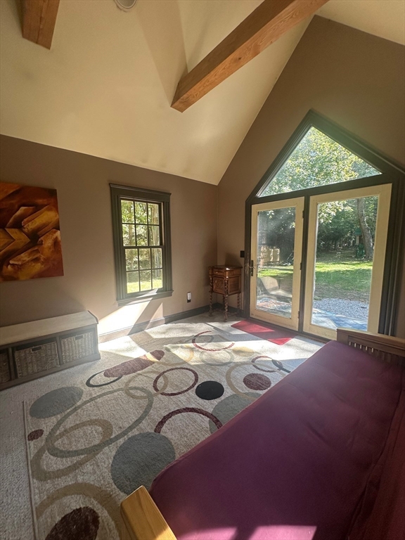 8 Crescent Street Plympton, MA 02367 - Photo 3 of 16 a bedroom with a bed and wooden floor