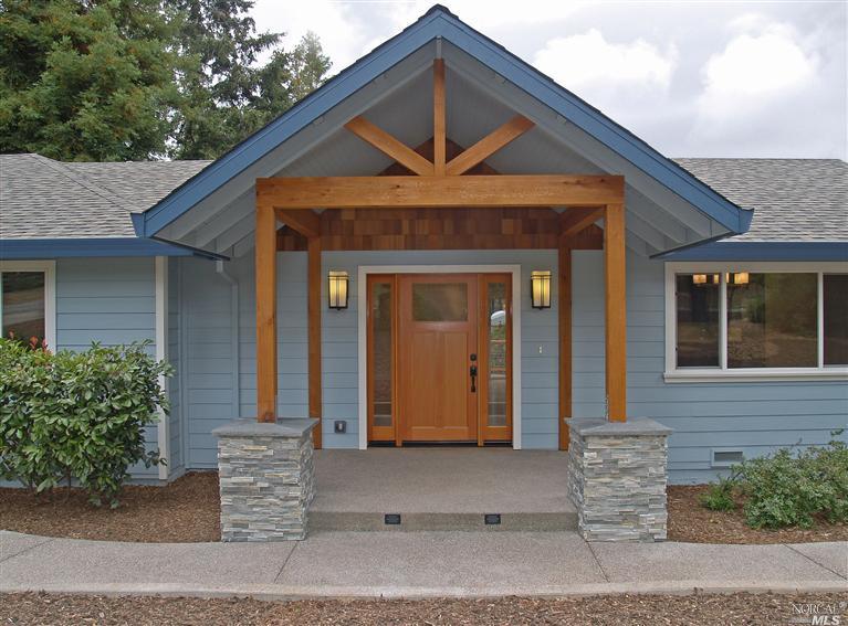 1011 Ferguson Road Sebastopol, CA 95472 - Photo 1 of 1 a front view of a house with a yard