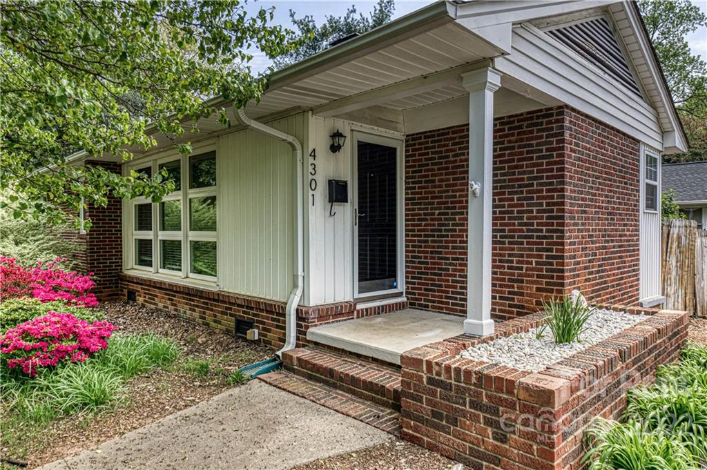 4301 Applegate Road Charlotte, NC 28209 - Photo 3 of 21 a front view of house with an outdoor space