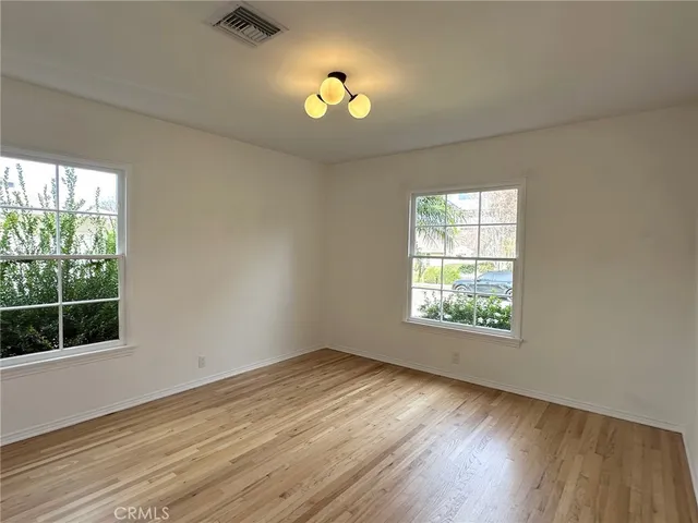 an empty room with window