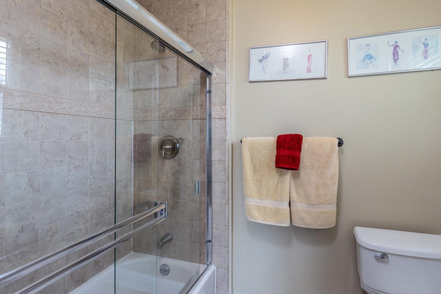 6593 Springpath Lane San Jose, CA 95120 - Photo 24 of 40 a bathroom with a shower