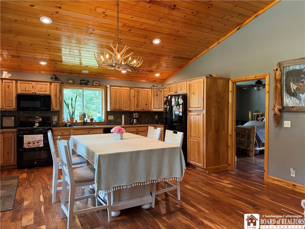 9039 Kidder Road Mina, NY 14781 - Photo 25 of 48 Kitchen area to open bedroom door