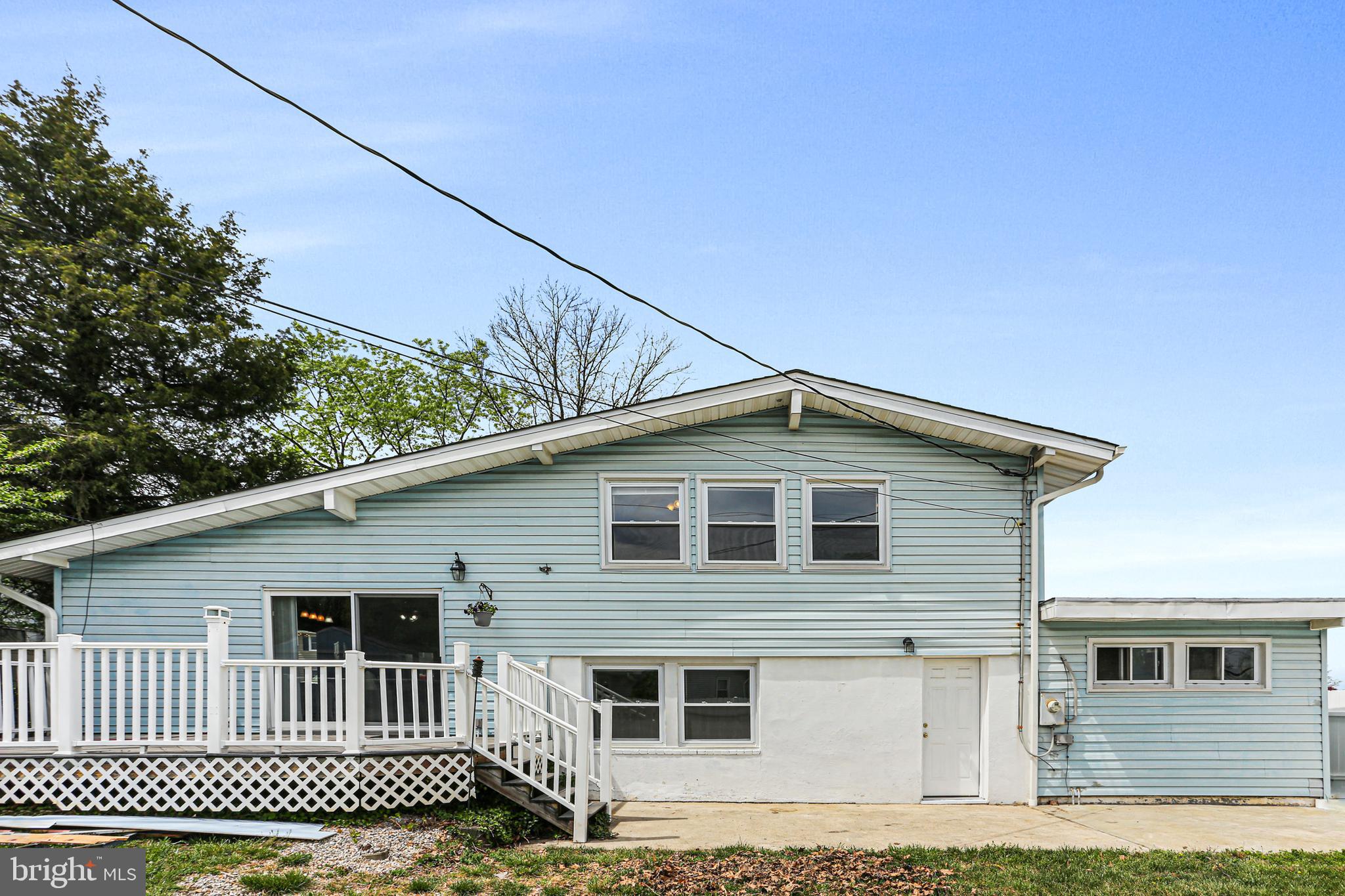 209 Mansion Road Linthicum Heights, MD 21090 - Photo 35 of 40 Rear View with Deck