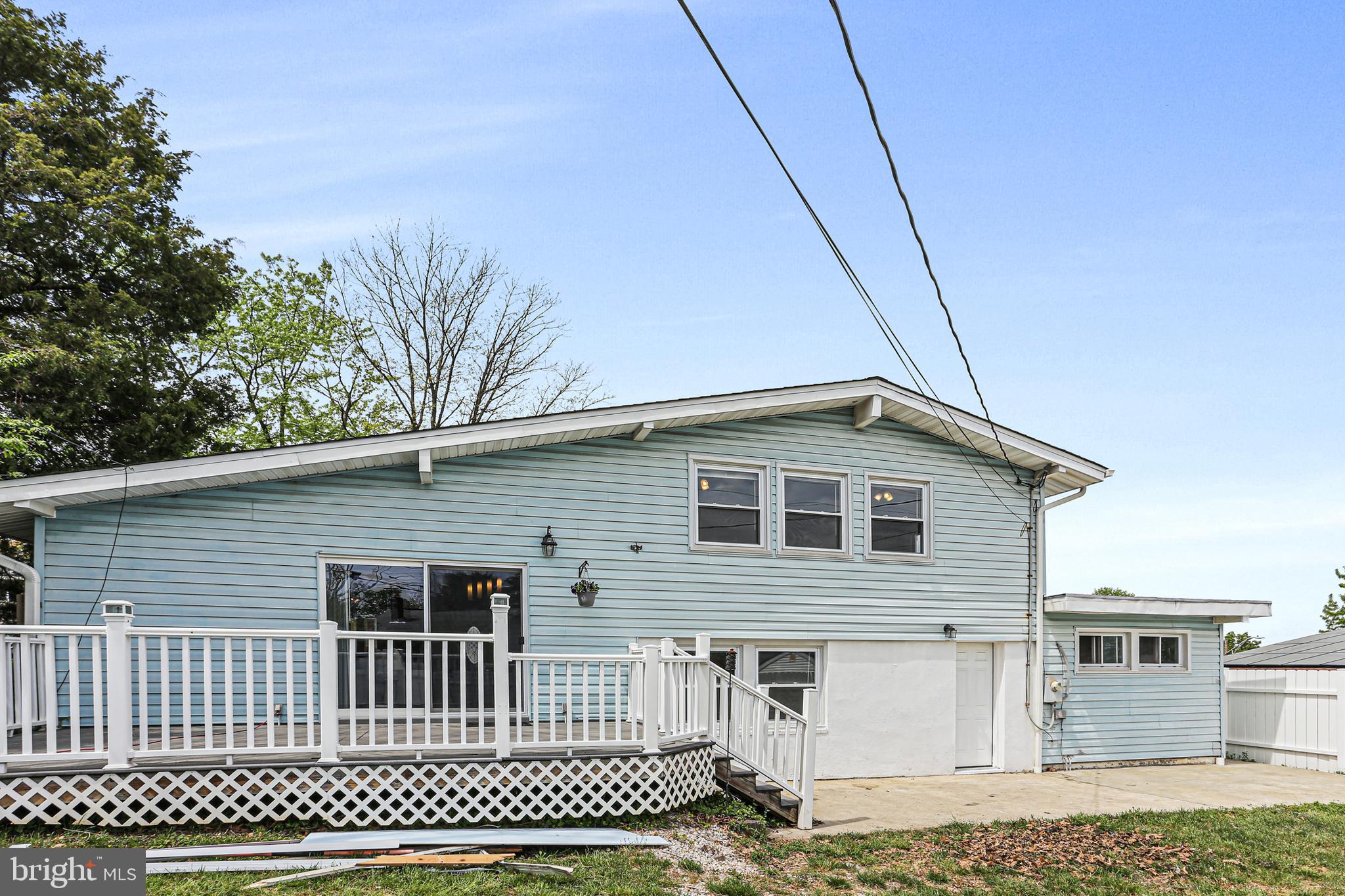 209 Mansion Road Linthicum Heights, MD 21090 - Photo 36 of 40 Rear View with Deck