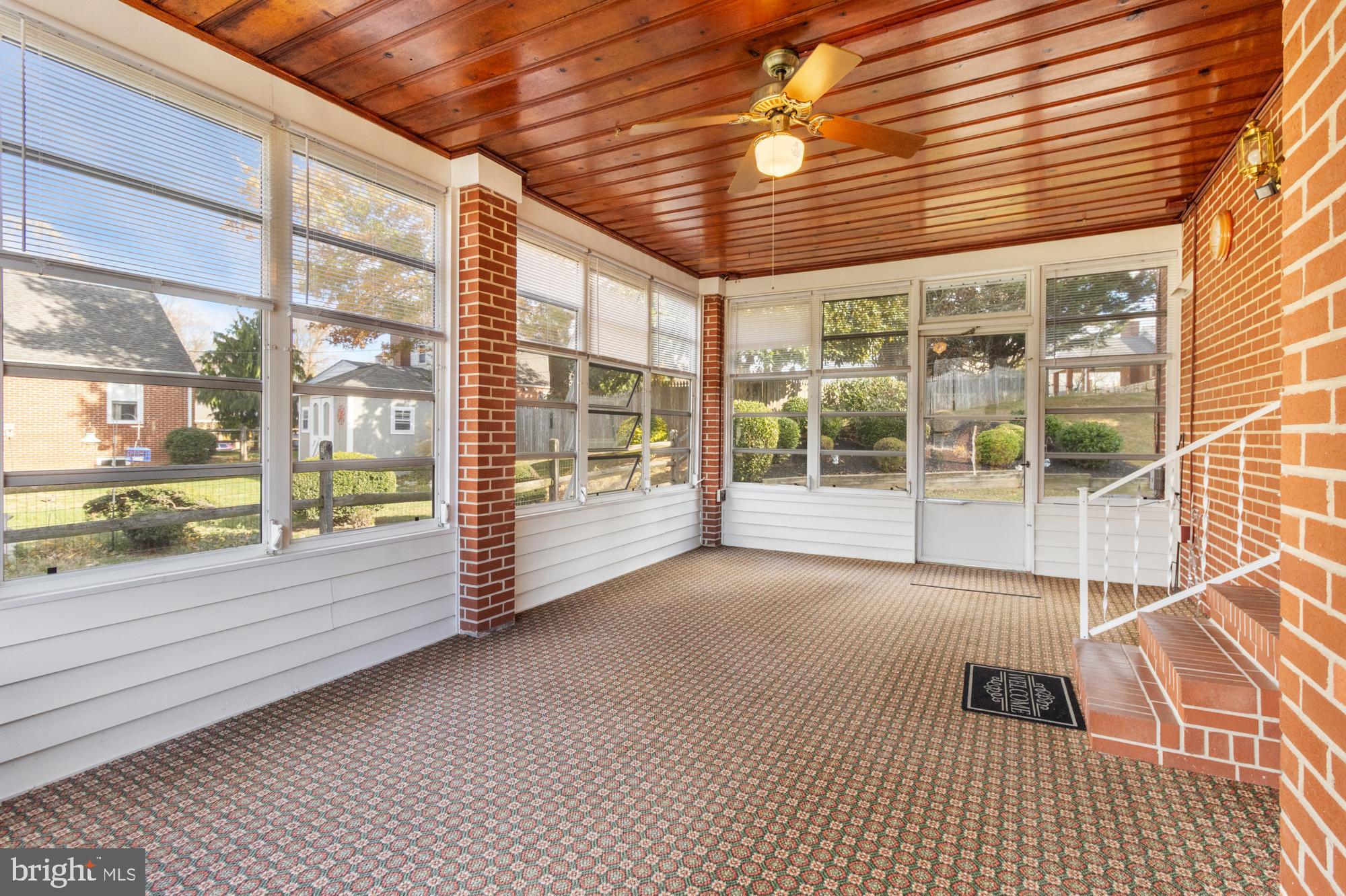 4302 Falls Park Road Perry Hall, MD 21128 - Photo 40 of 54 a view of an empty room with a balcony