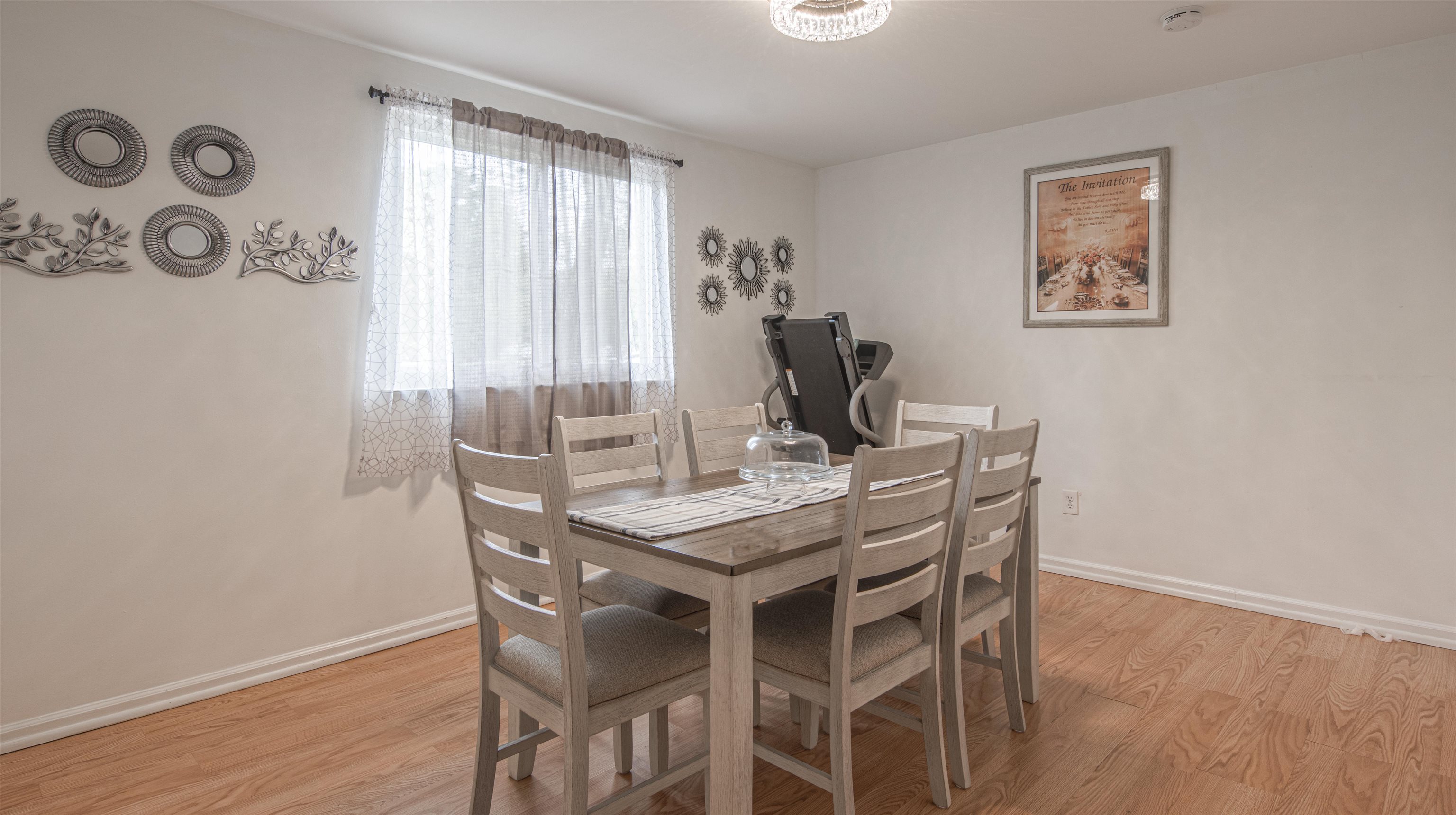 102 Mason Clementon, NJ 08021 - Photo 3 of 12 a view of a dining room with furniture and wooden floor